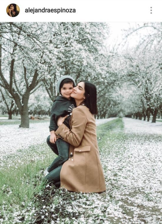 Alejandra Espinoza y Matteo