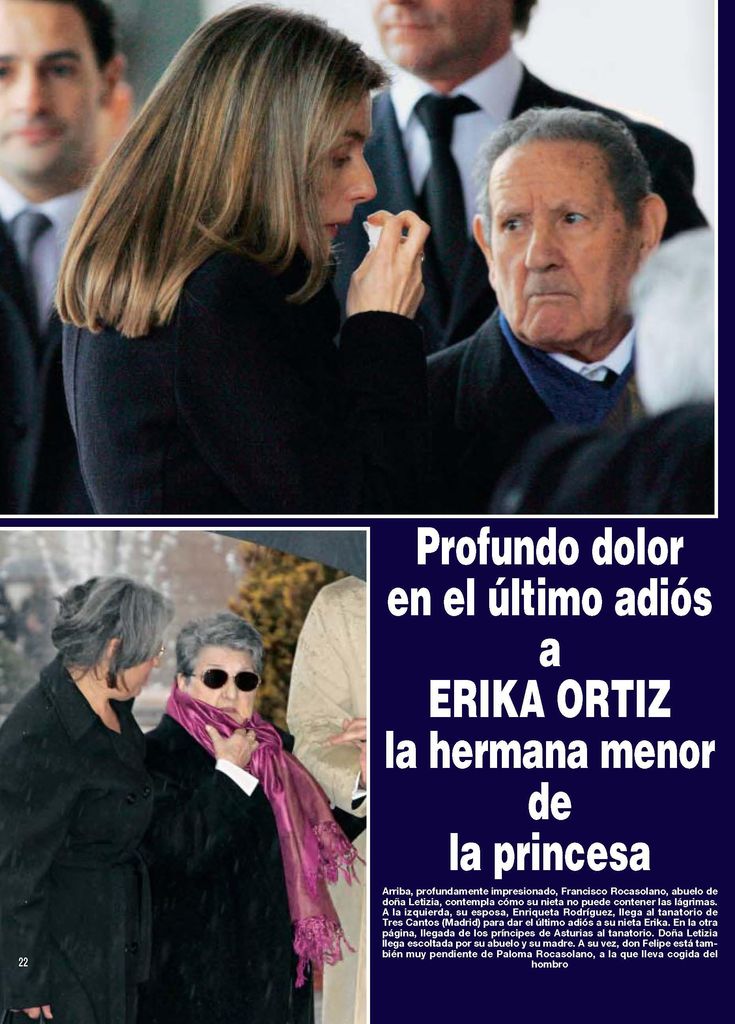 Fallecimiento Erika Ortiz febrero 2007 HOLA