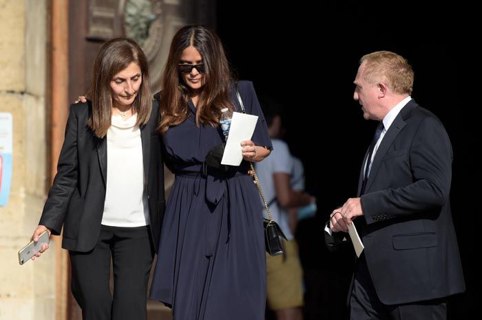 Salma Hayek y François-Henri Pinault