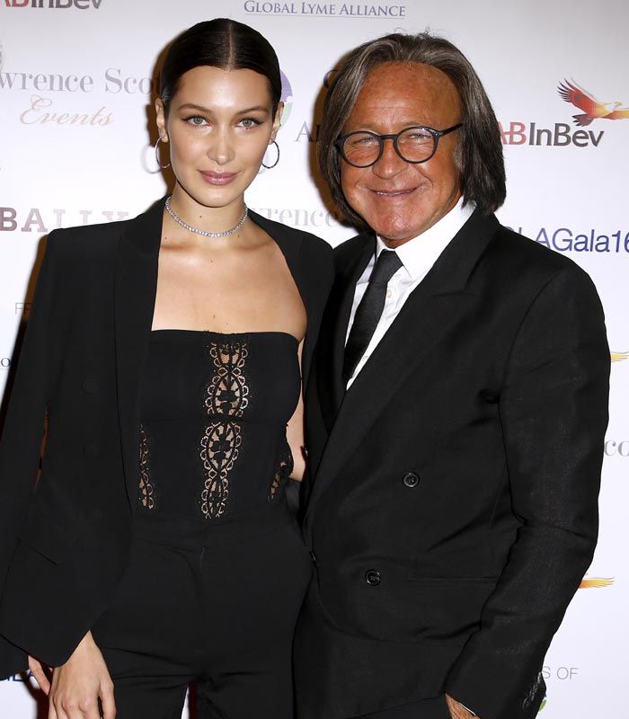 Mohamed Hadid y Bella 