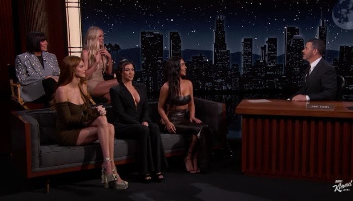 Las Kardashians en 'Jimmy Kimmel Live'