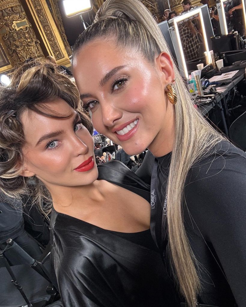 Daniela Álvarez coincidió en París También con Belinda.