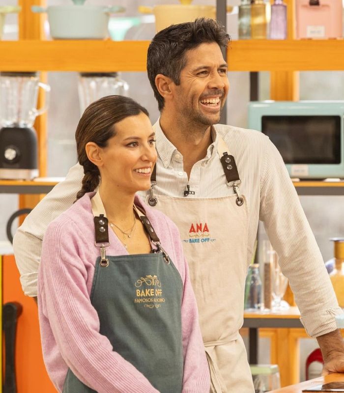 Ana Boyer y Fernando Verdasco en 'Bake off'