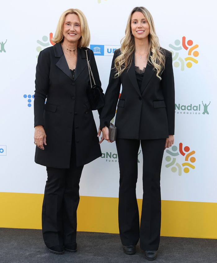 Maribel Nadal con su madre