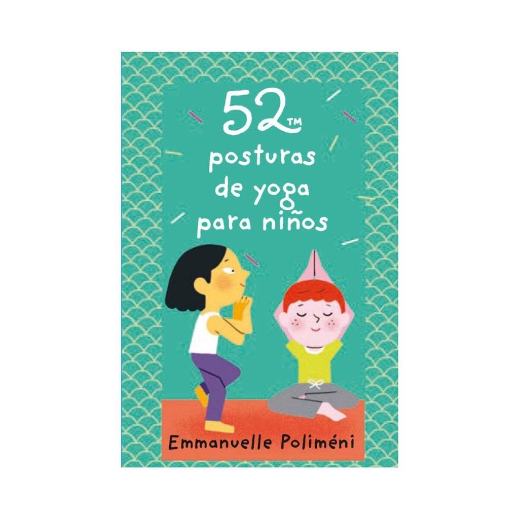 juego de cartas 52 posturas de yoga para ni os 