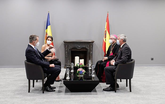 Don Felipe y doña Letizia en Andorra