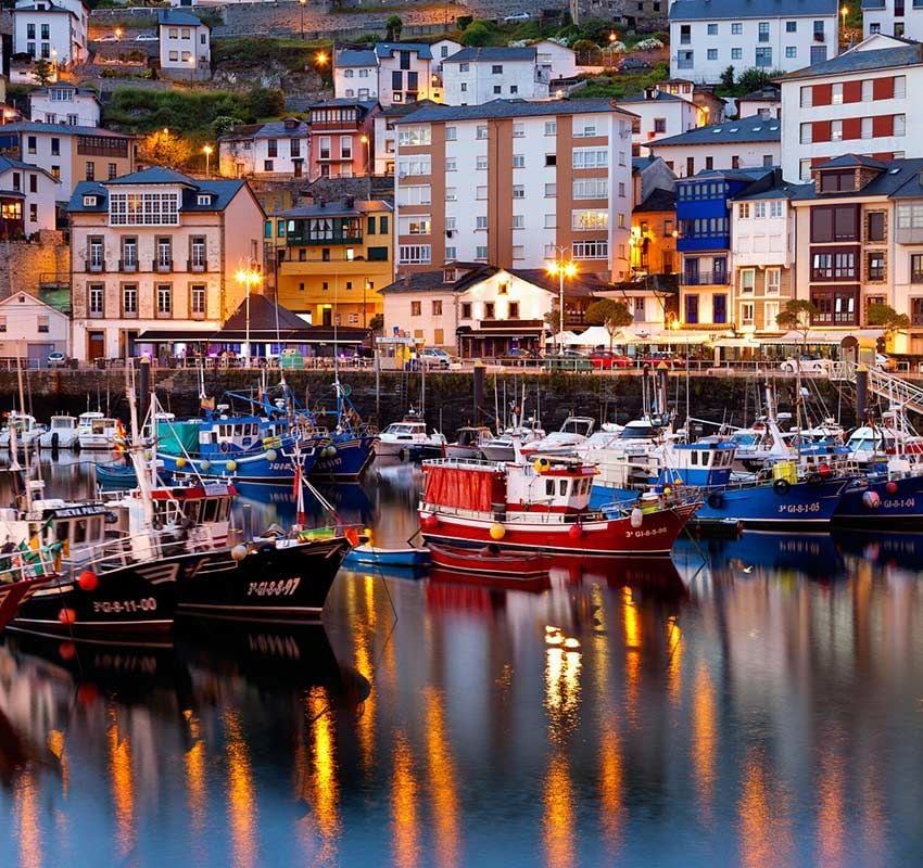 Luarca, un bonito pueblo pesquero de Asturias