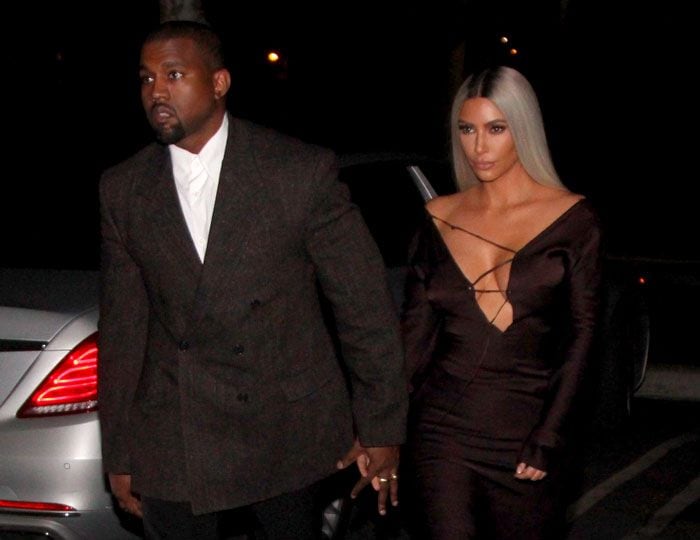 Kanye West y Kim Kardashian