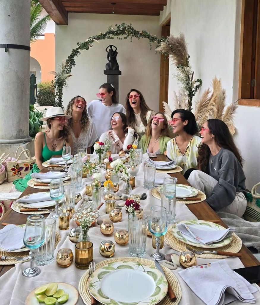 Claudia Álvarez compartió en su cuenta de Instagram esta imagen del desayuno que disfrutaron