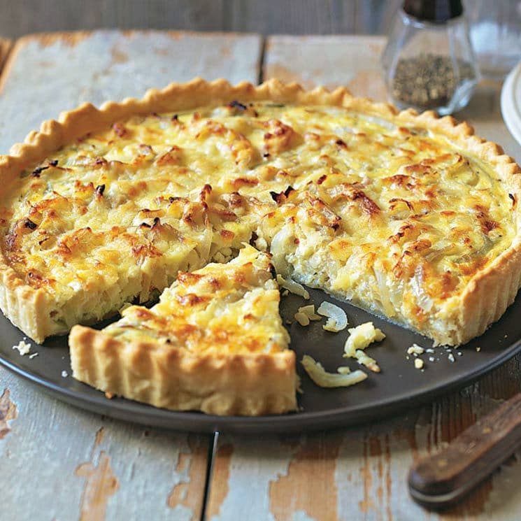 quiche puerros