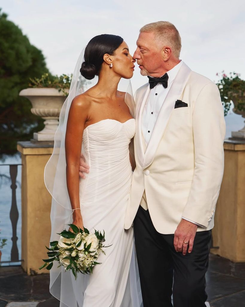 La boda de Boris Becker con Lilian de Carvalho