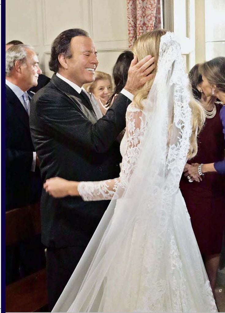 Boda de Julio Iglesias Jr. y Charisse Verhaert