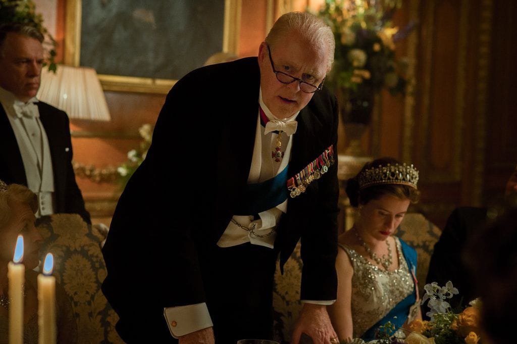 John Lithgow daba vida a Winston Churchill en 'The Crown'