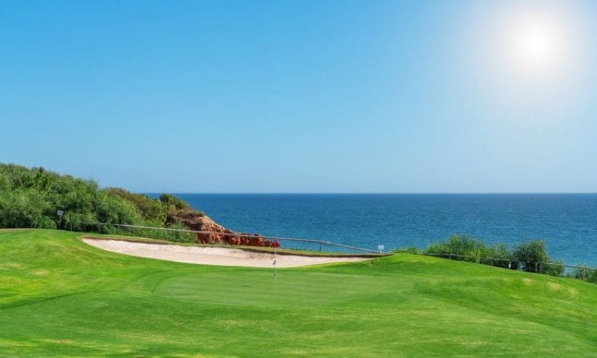 Campos de golf en el Algarve, en la zona de Vilamoura.