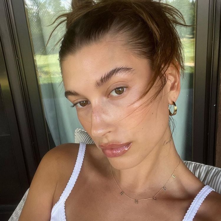 Hailey Bieber 'Dolphin Skin'