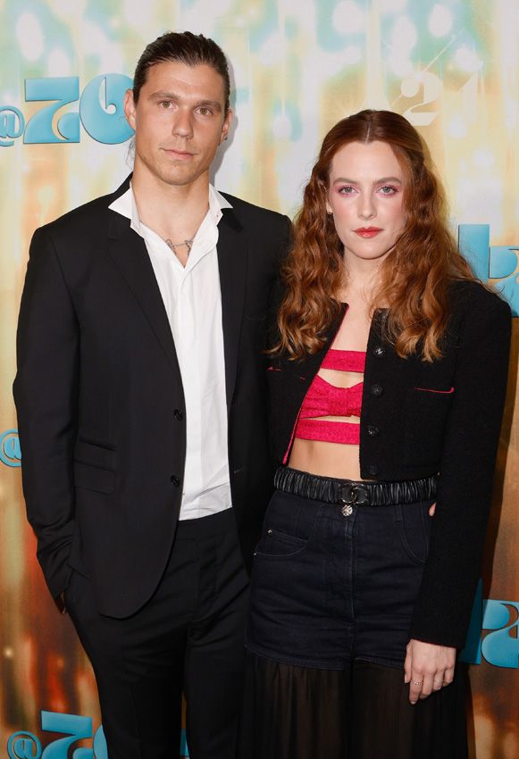 Riley Keough con su marido, el actor australiano Ben Smith-Petersen