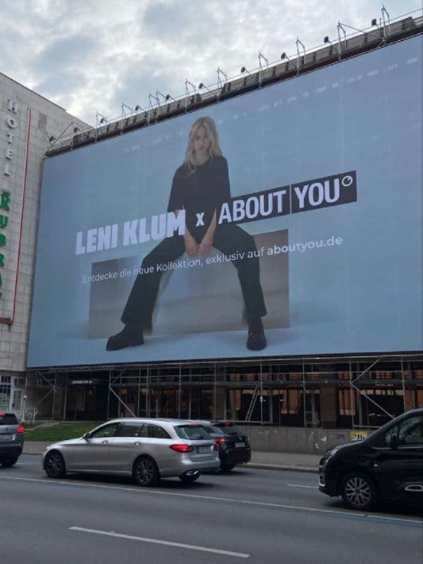 leni klum publicidad