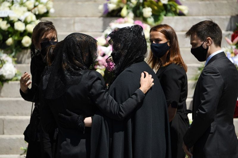 monaco funeral getty 3