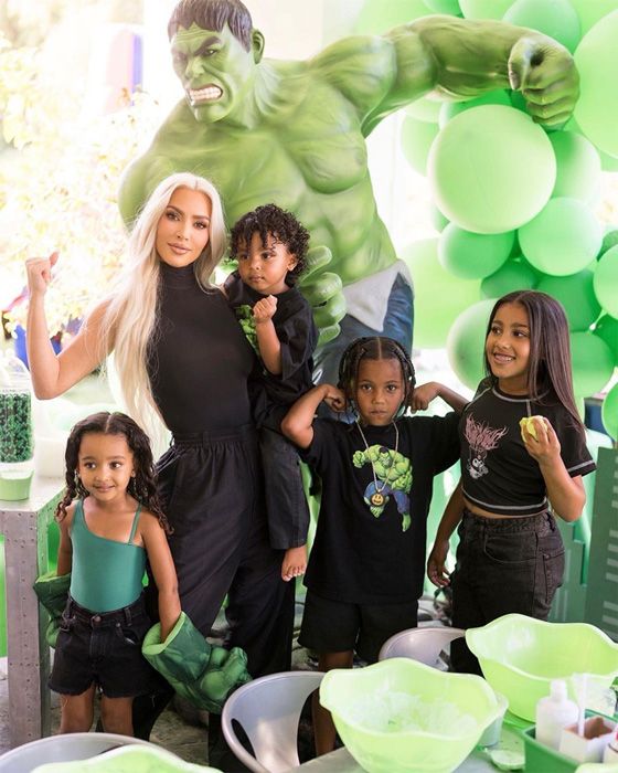 kim kardashian y sus hijos