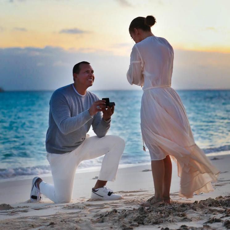 jlo arod proposal beach