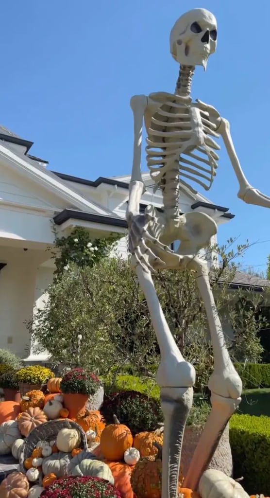 Decoración de Halloween en la casa de Kylie Jenner