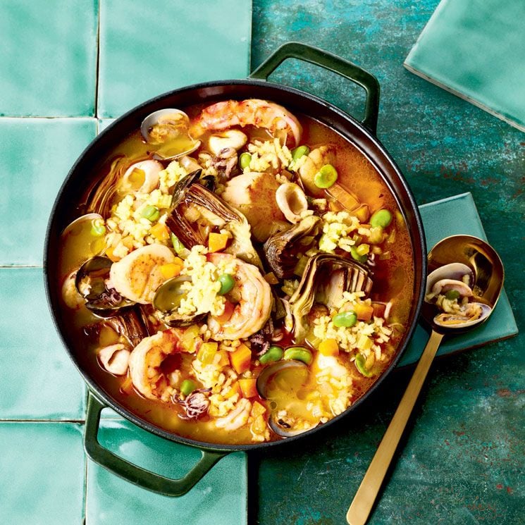 arroz caldos mariscoage