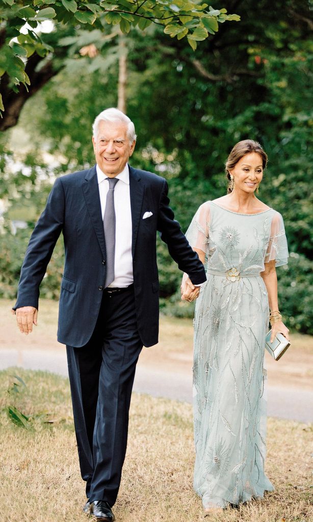 Mario Vargas Llola e Isabel Preysler