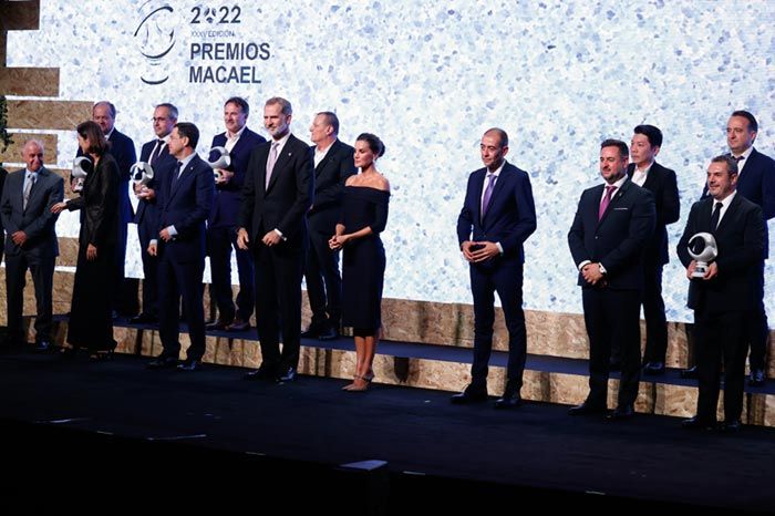 Los Reyes en los Premios Macael