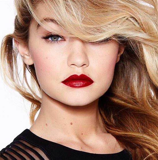 Gigi Hadid, imagen de Maybelline NY. 
