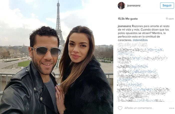 La pareja se dio el ‘sí, quiero’ en París, ciudad a la que se escaparon a finales de febrero, aprovechando los días libres que el futbolista tenía entre partido y partido
