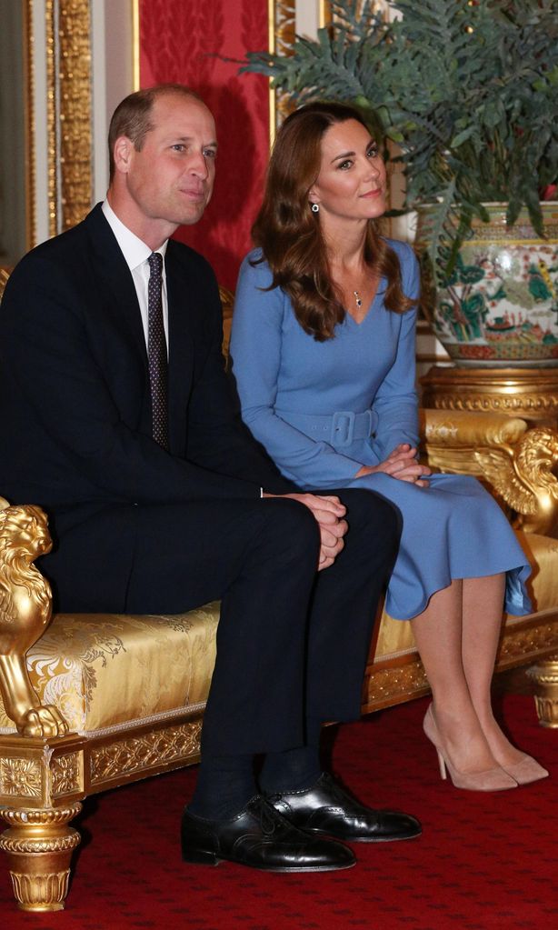 Kate Middleton and Prince William carry out first royal engagement at Buckingham Palace since lockdown