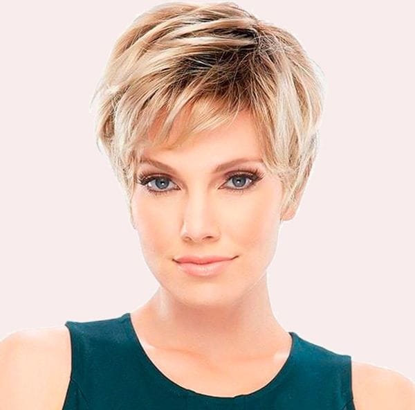 HAIRCUBE Pixie corta peluca