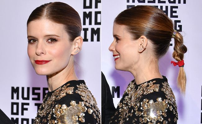 El sencillo pero efectivo peinado de Kate Mara