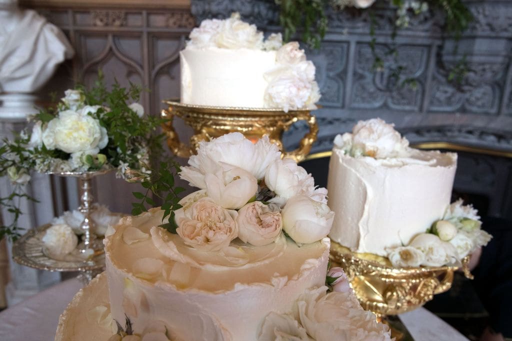 Tarta de boda del príncipe Harry y Meghan Markle en mayo de 2018