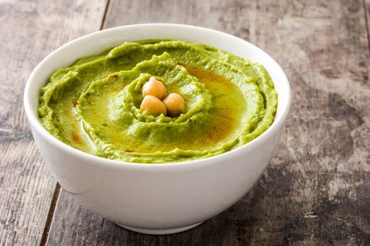 hummus aguacate