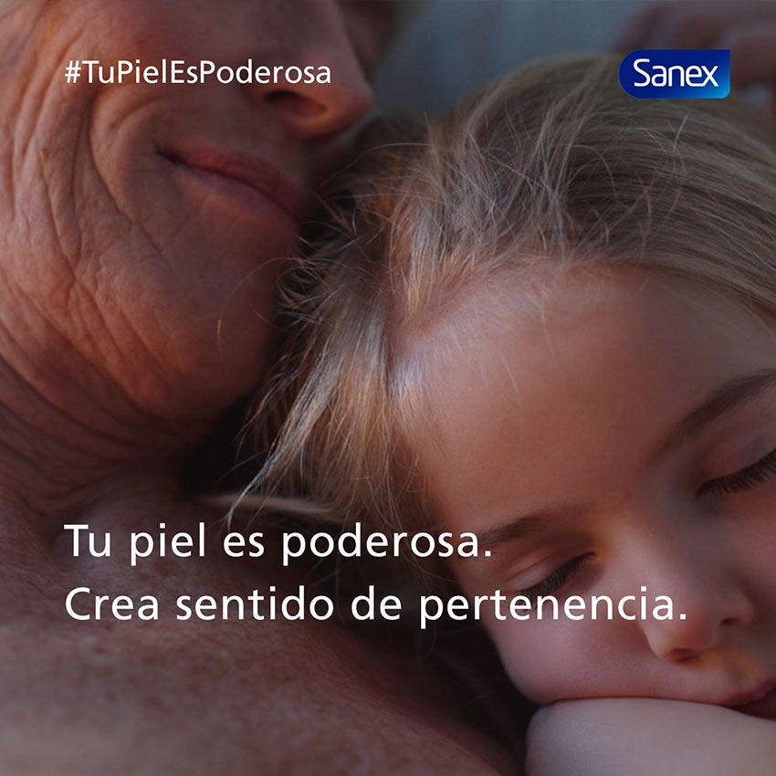 Campaña tu piel es poderosa de Sanex