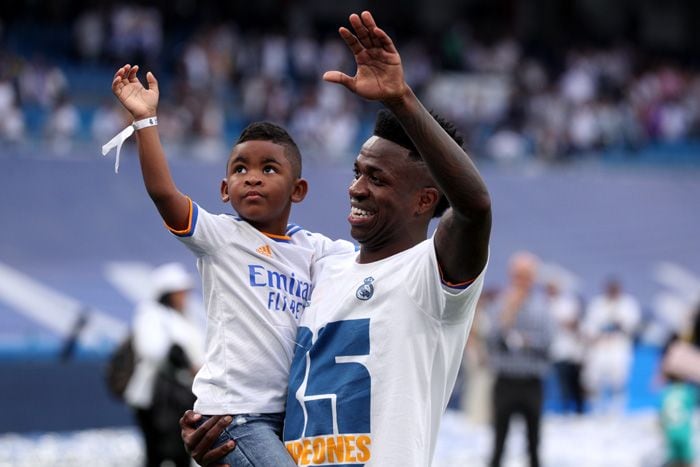 Vinícius Jr con su sobrino