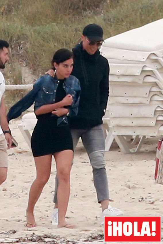 Cristiano Ronaldo y Georgina Rodríguez en Ibizia