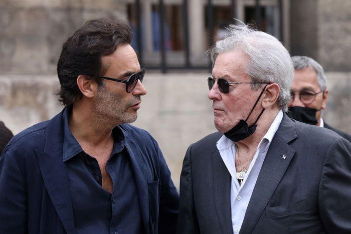 Alain Delon y Anthony Delon