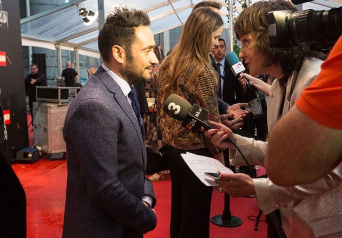 Juan Antonio Bayona en el estreno de Jurassic World: El reino caído