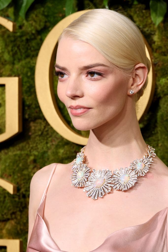 Anya Taylor-Joy en los Globos de Oro 2025