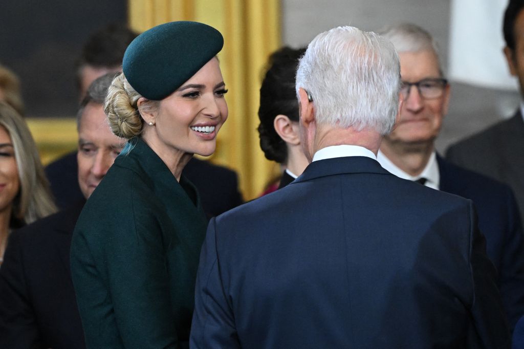 Ivanka Trump, en la ceremonia