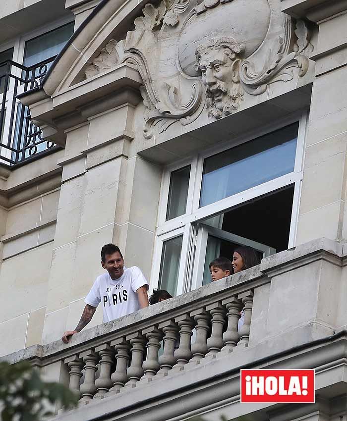 leo messi y antonela roccuzzo en parís