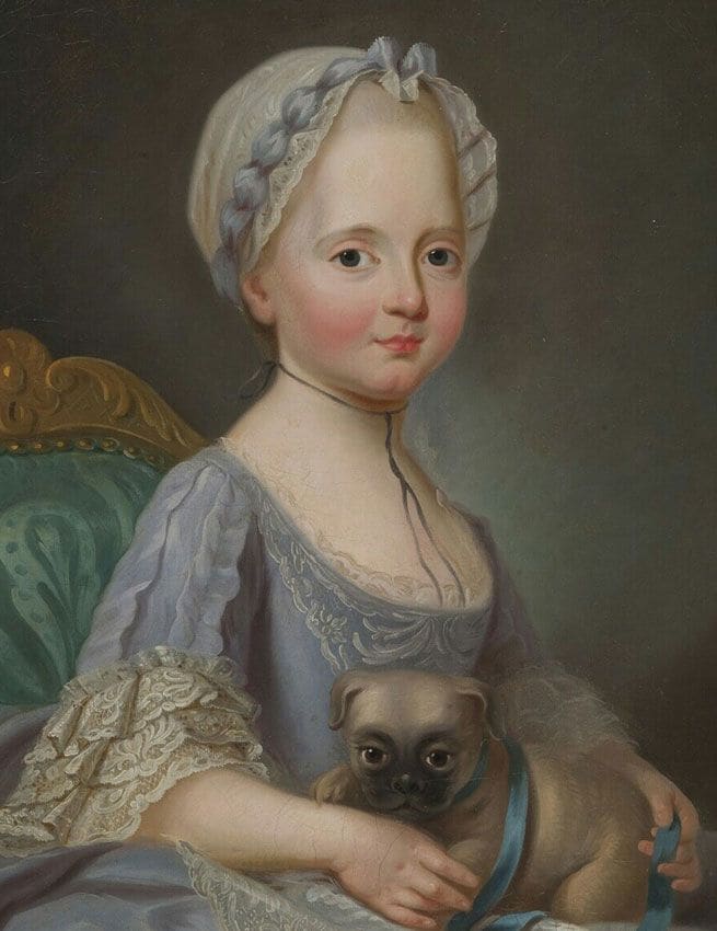 Madame Isabel de Francia, de niña