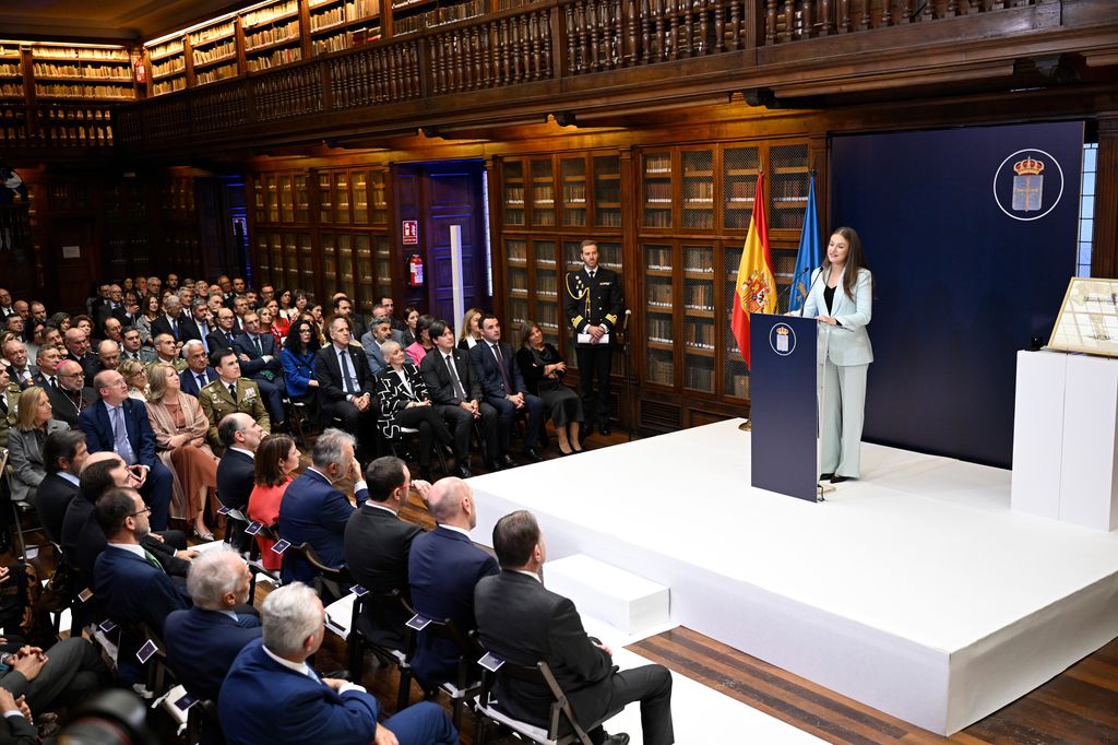 Leonor recibe la Medalla de Asturias el 24 de octubre de 2024