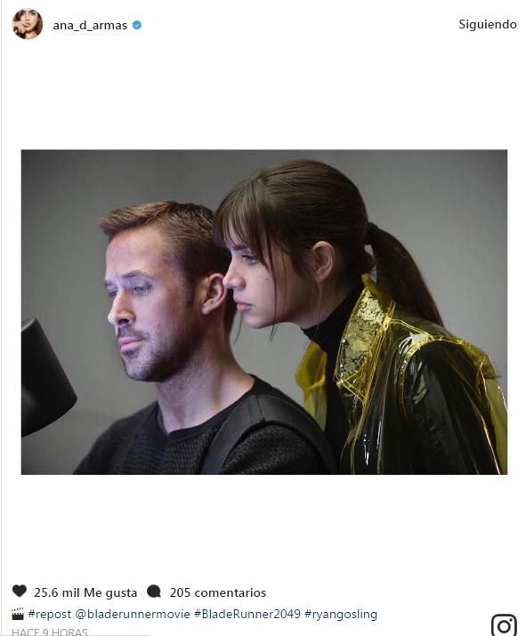 Ana de Armas y Ryan Gosling