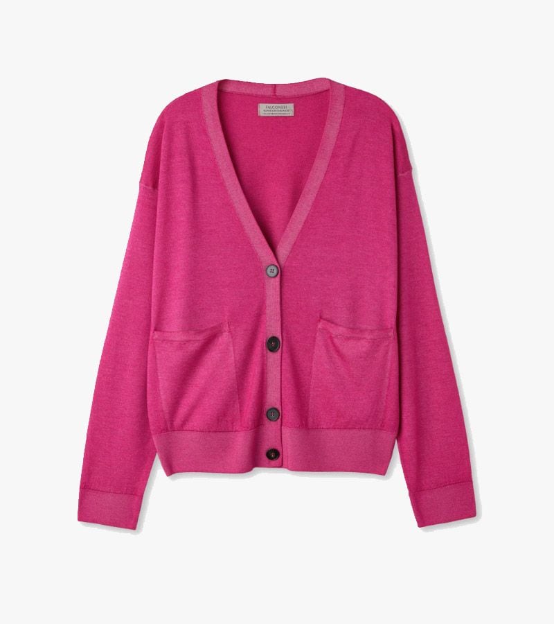 chaqueta rosa falconeri