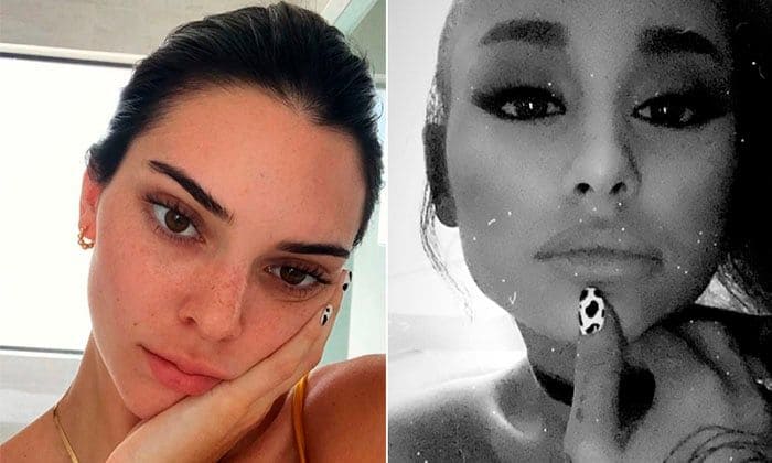 kendall jenner ariana grande unias vaca a