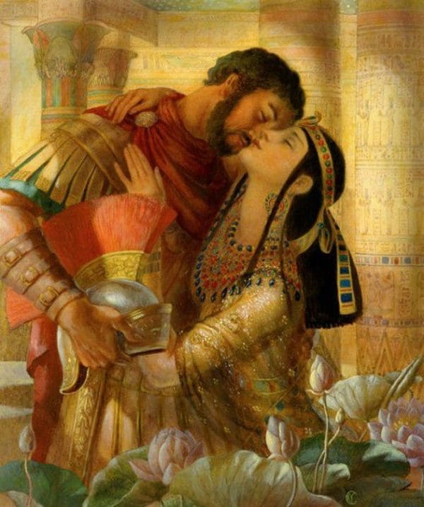 La historia de amor de Cleopatra y Marco Antonio llegó incluso a desestabilizar la fortaleza del incipiente Imperio Romano. 