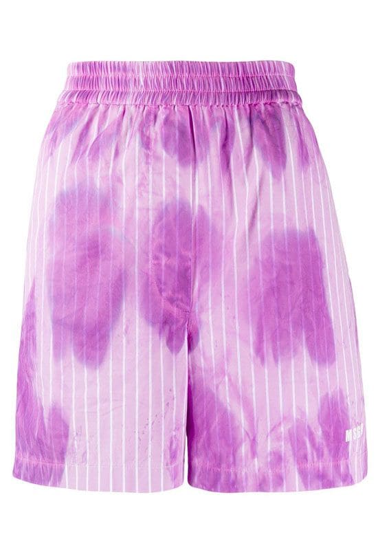 shorts msgm tie dye